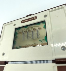 Nintendo Game & Watch Donkey Kong II JR-55 LSI Multi Screen With Video Vintage