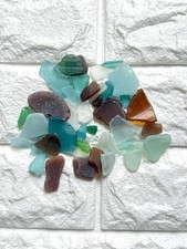 Natural sea glass, approximately 100g