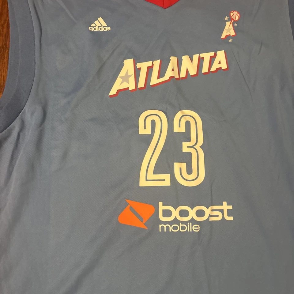 Camiseta Adidas WNBA Atlanta Dream Blue #23 Schimmel Talla XL NUEVA CON ETIQUETAS Nueva Extra Grande Foto 2 de 4