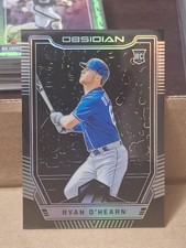 2019 RYAN O'HEARN PANINI OBSIDIAN PRIZM BASEBALL ROOKIE CARD RC #40 ROYALS . rookie card picture