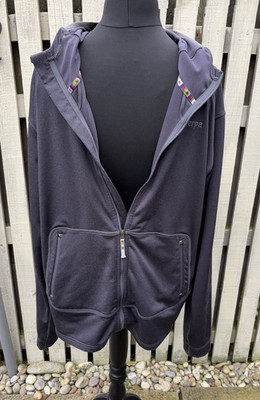 Sherpa Adventure Gear Men s XL Dawa Hoodie Jacket fleece dark grey Full Zip