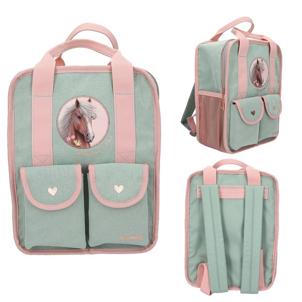 Rucksack Kinder Kinderrucksack Tragetasche Miss Melody Pferdemotiv-image
