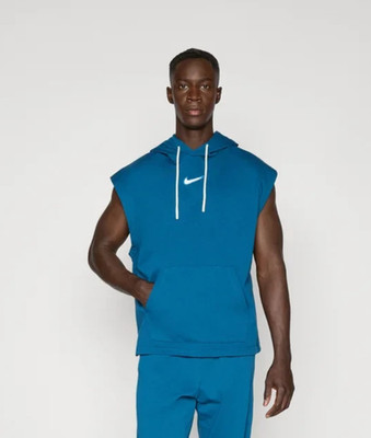 NIKE PERFORMANCE NAOS HOODIE ÄRMELLOS GR. M (HV1892 514) BLAU