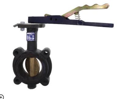 #ad #ad 3quot; Lug Cast Iron Butterfly Valve EPDM Lever Handle 200 PSI $50.00