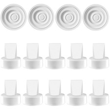 10 Duckbill Valves  4 Silicone Membranes for Spectra S1 S2 9 Plus Breast Pump