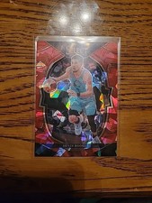 2022-23 Panini Select Devin Booker Red Cracked Ice Concourse #38 Phoenix Sun