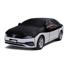 Half Car Cover Car Snow Cover for Windshield  Sunroof Protection with Sedan M