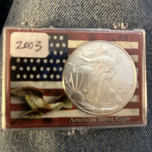 2003 1 oz Silver American Eagle (Brilliant Uncirculated)