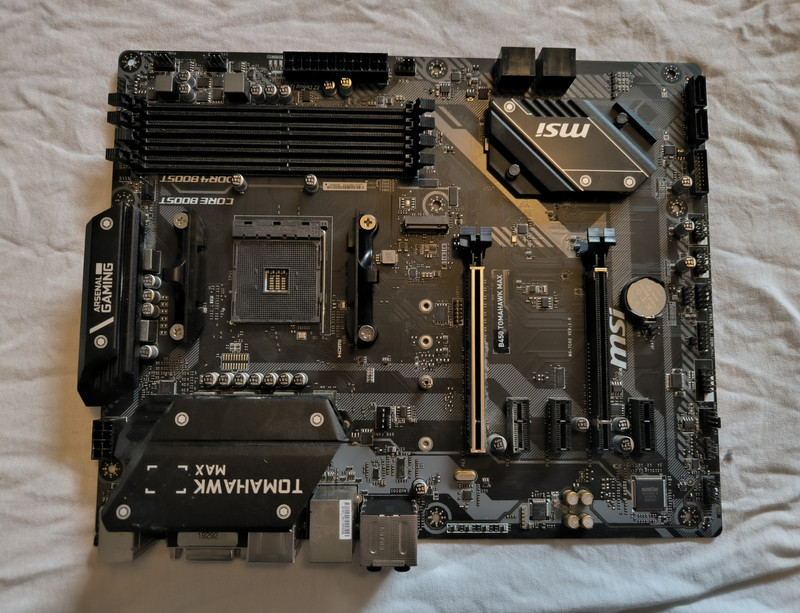 MSI B450 TOMAHAWK MAX ATX AM4 DDR4 Gaming Motherboard w/ HDMI