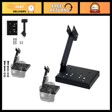 Universal Gear Shifter Handbrake Bracket for Racing Wheel Stand - Dual-Side Ad
