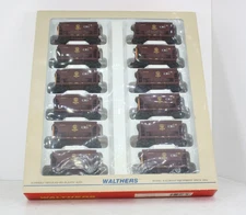 HO Walthers 932-4554 Duluth Missabe & Iron Range 12 Ore Cars - Taconite Version