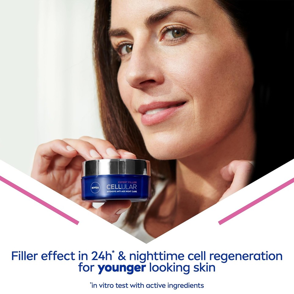 Xeperoit Cream NIVEA Expert Filler Cellular Intensive Anti-Age Night Cream, 50 ml ...