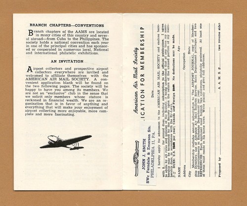Folleto de 10 páginas, correo por aire, historia de colección de correos aéreos - Imagen 6 de 7