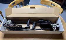 Brand New Zebra Print Smart Crutches Still In Box