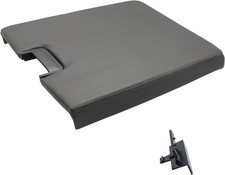 Center Console Lid Kit With Latch Replacement For 2007-2014 Chevy Gmc Silverado