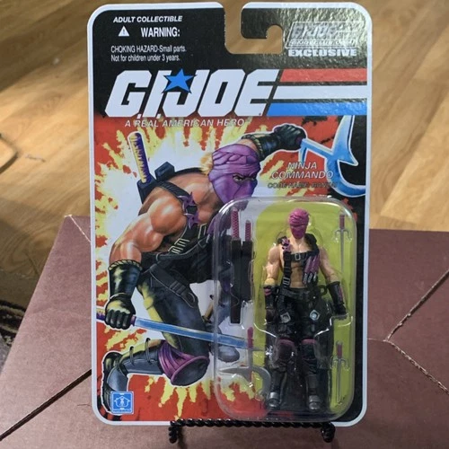 New ListingHASBRO G.I. JOE EXCLUSIVE NINJA COMMANDO BANZAI ACTION FIGURE W/ SWORD 2018