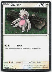 Slakoth (Cosmos Holo) 160/193 Paldea Evolved