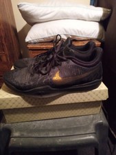 Nike Mamba Rage Size 12 With Box Black And Gold Nike Mamba Rage Size 12 With Box Black And Gold