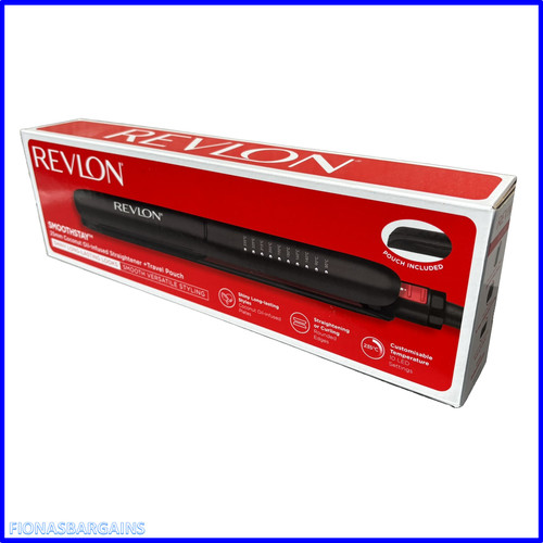 Revlon Smoothstay Coconut Oil Hair Straightener 25mm Ceramic Plates