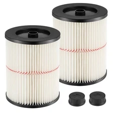 9-17816 Red Stripe Vacuum Cartridge Filter Replacement Compatible with Crafts...