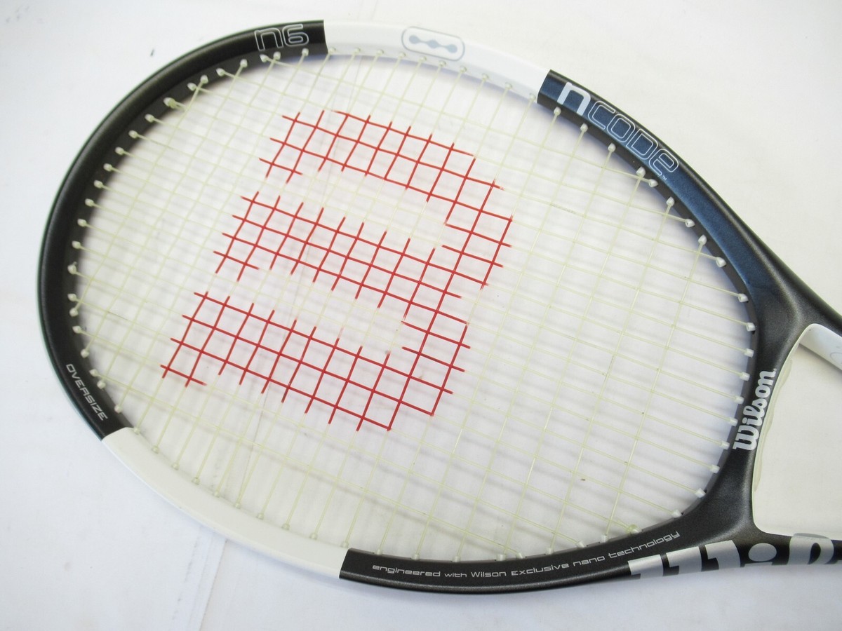 NEW OLD STOCK** WILSON NCODE N6 110 TENNIS RACQUET (4 3/8