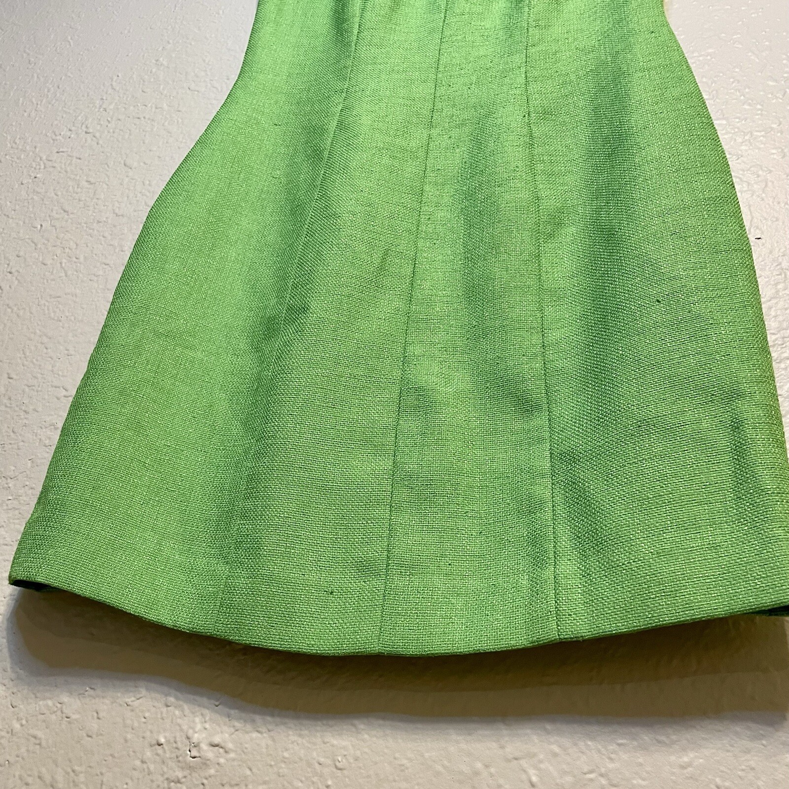 Carmen Marc Valvo Solid Green Polyester Vintage A… - image 5