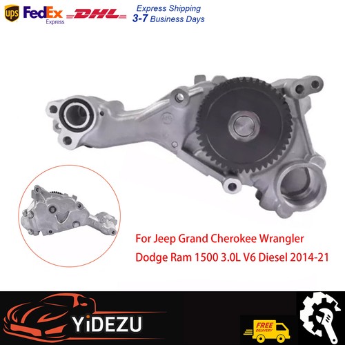 Oil Pump For 14-21 Jeep Grand Cherokee Wrangler Dodge Ram 1500 3.0L V6 Diesel