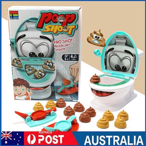 Poop Shoot Game Toy Family Party Poop Shoot Game Toy for 6+ Years Boys