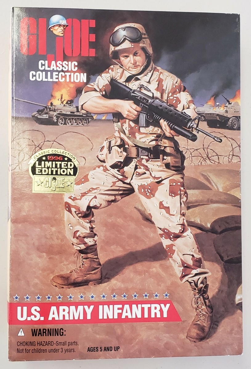 ミリタリー G.I. JOE CLASSIC COLLECTION U.S. ARMY G.I. JOE CLASSIC COLLECTION U.S. ARMY INFANTRY 1996 LIMITED