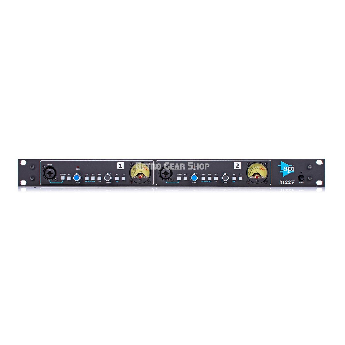 API 3122V 2-Channel Microphone Preamp Line Api | eBay