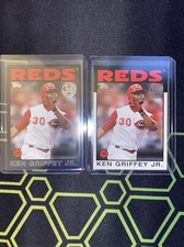 2021 Topps Update 86 Redux Base and Blue Border Ken Griffey Jr 