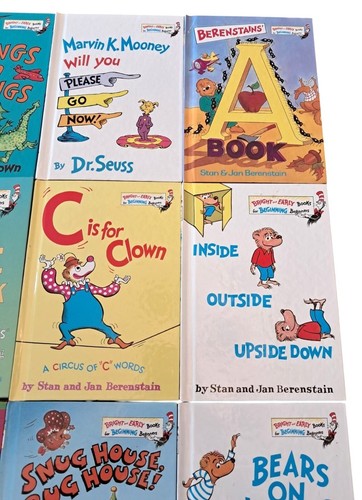 Bright & Early Beginner Books 14 Book Lot By Dr. Seuss The Berenstains & More - Picture 5 of 10