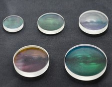 40mm Optical Doublet Cement Convex Lens DIY Astronomic Telescope Focal 123mm