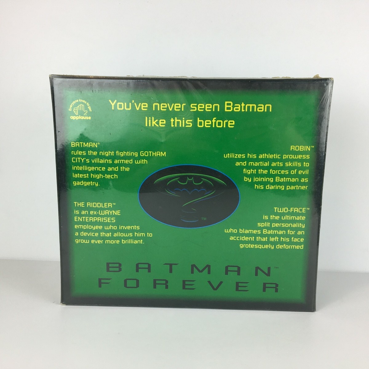 Batman Forever Ltd Ed. Set of 6 Figures Batman Robin Two-Face