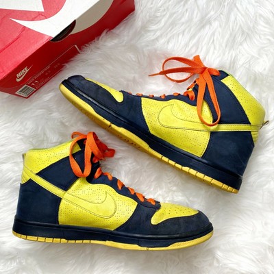 nike dunk high voltage yellow