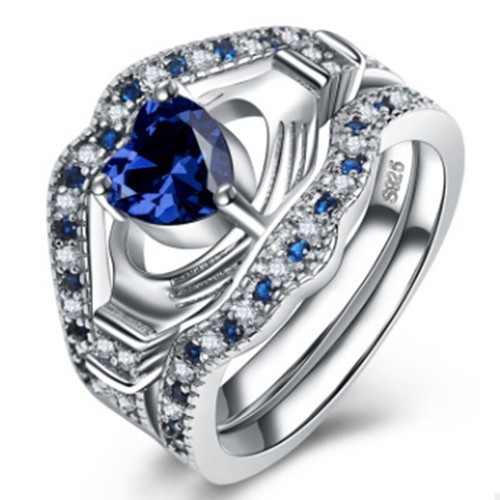 Size 5-11 Jewelry Elegant Cubic Zirconia Women Wedding Ring Ring - Bild 6 von 32