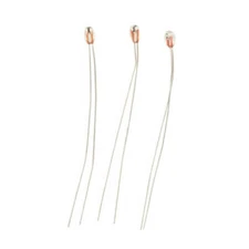 High Temperature Glass Ntc Thermistor Sealed Glass Body Suitable 250 Degrees