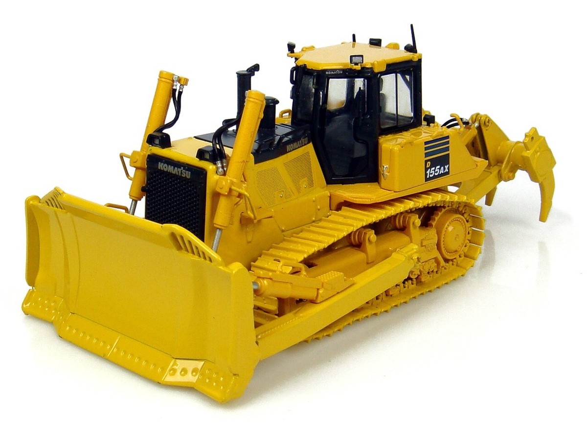 KOMATSU ダイキャストモデル 1:50 KOMATSU D 155 AX-7 DOZER W/RIPPER 1/50 DIECAST MODEL BY