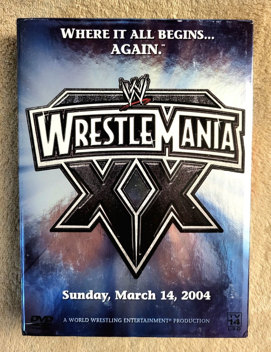 スポーツ・フィットネス WRESTLE MANIA DVD WWE Wrestlemania XX DVDs Complete in Box with Original Insert - 3