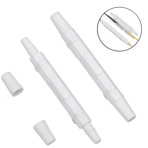 100 pcs FTTH 45mm-60mm heat shrink tube protection box Size:103*12mm PP material