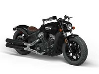 2022 Indian Motorcycle Scout Bobber ABS Black Metallic