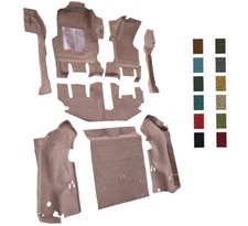 97-02 Jeep Wrangler TJ Original Cutpile Molded Carpet Kit *Made in USA*