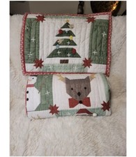 Pottery Barn Kids Holiday Heritage Queen Quilt And 1 Standard Sham
