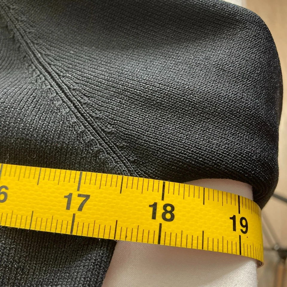 Top de mujer CABO negro bordado con cuentas boho azteca ecléctico manga larga talla L Foto 4 de 4