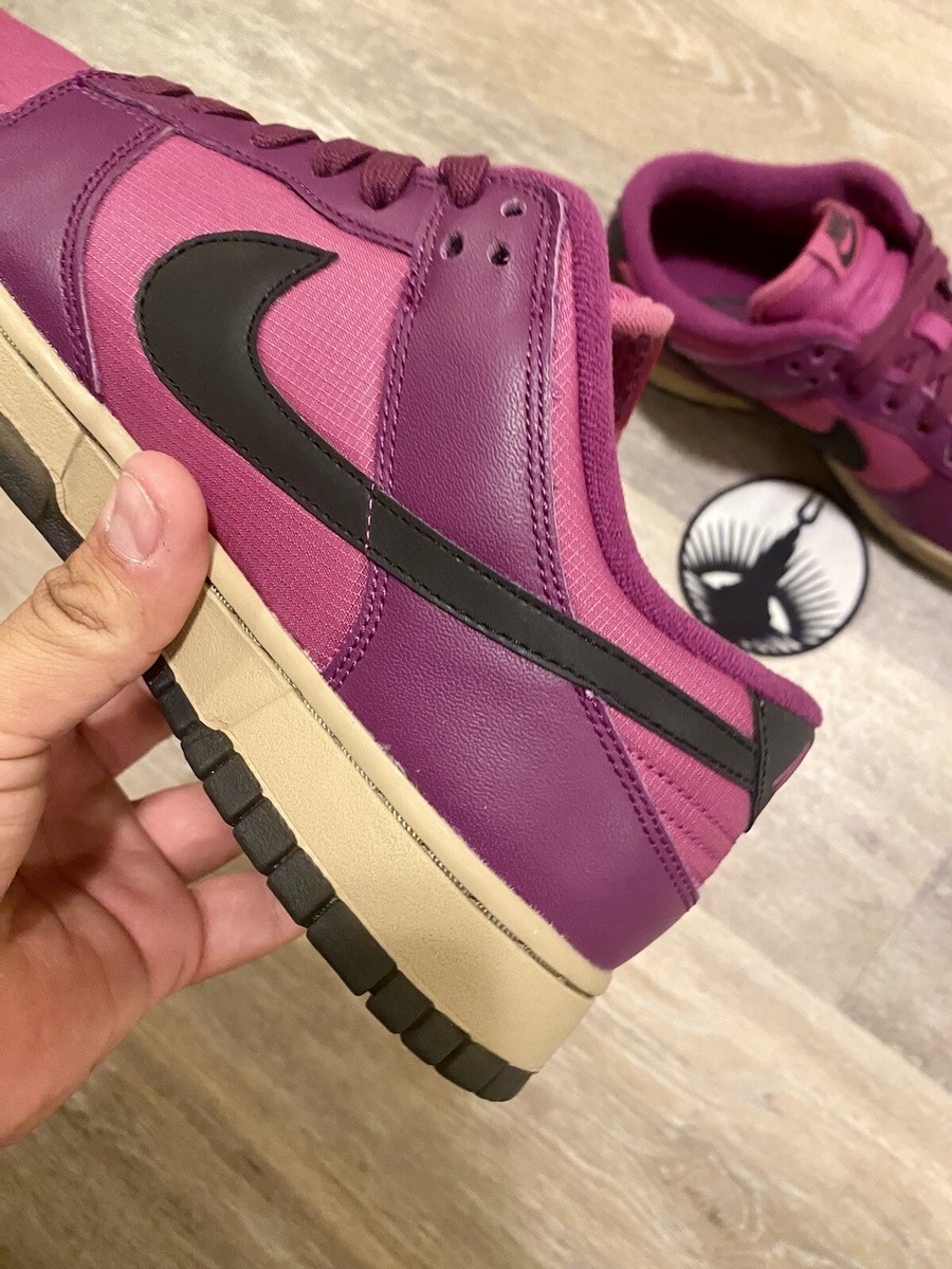 Nike Dunk Low 'Viotech' Hot Fuchsia Khaki Black FZ2552-500 Women's