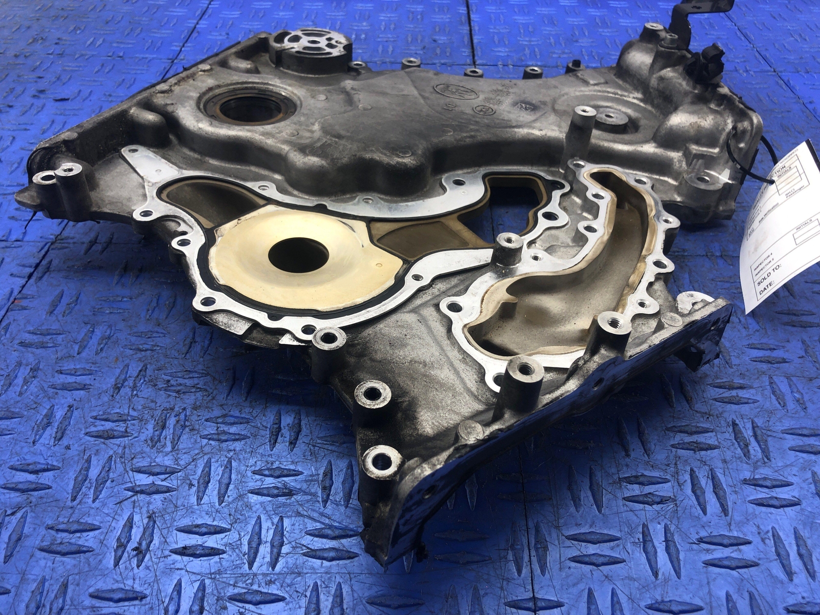 2014-2021 MASERATI GHIBLI FERRARI F160 3.0L ENGINE TIMING CHAIN COVER OEM 2015