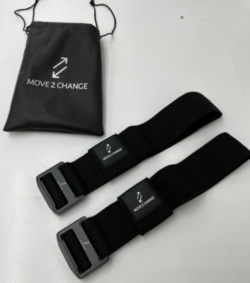 3 PACKS OF 2 Move 2 Change Blood Flow Restriction Band BFR Occlusion Band