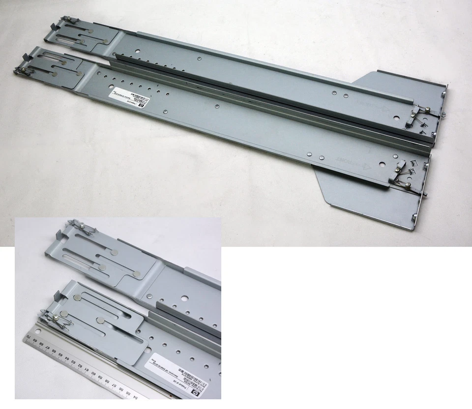 HP Serverschienen Angle de Charge Lourde Extensible 70-76cm P/N EVA8100 AG702A # - Photo 1/1