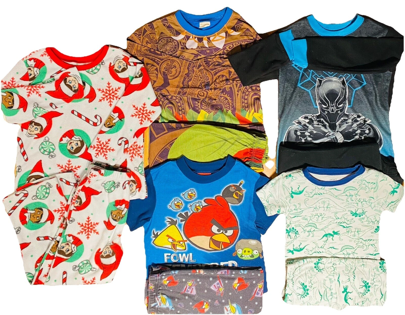 Angry Birds 100% Cotton Sleepwear for Boys