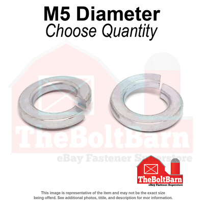 #ad M6 Class 10 Split Lock Washers Zinc Clear Pick Quantity $106.44